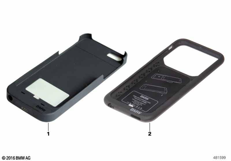 Genuine Wireless Charging Charger Shell Case Cover iPhone 6/6S 84 21 2 449 609 view 2
