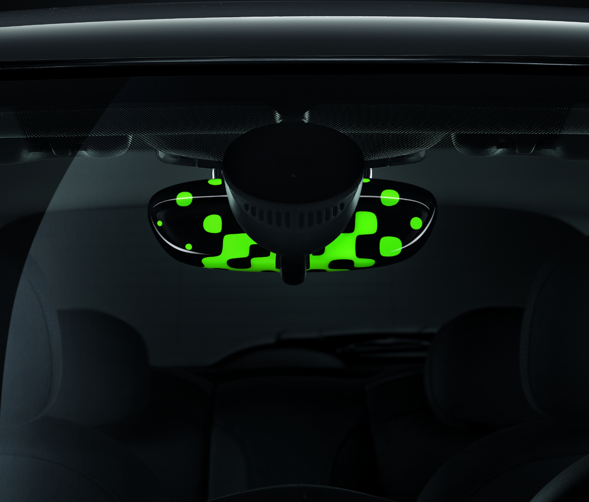 Genuine Inside Interior Rear View Mirror Cap Cover Vivid Green 51 16 2 353 313