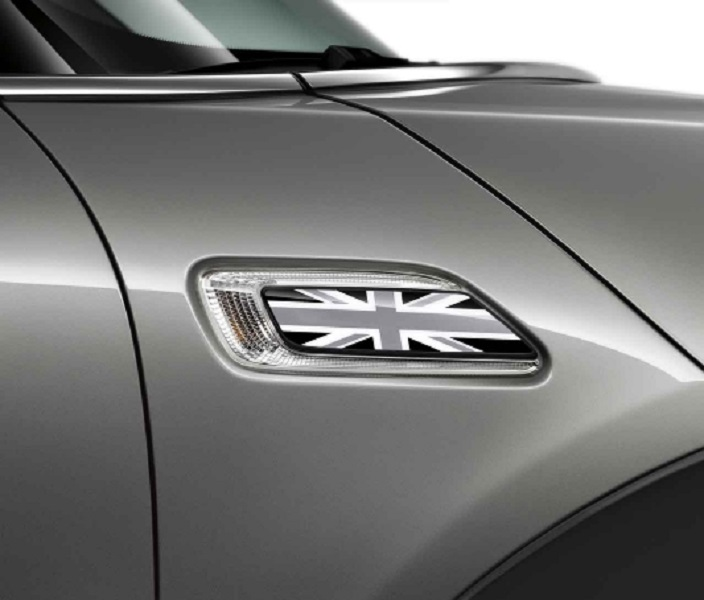 Genuine Clubman Black Jack Style Pack - Mirror Covers + Door Lock Caps view 3