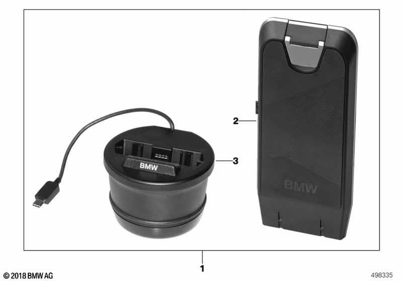 Genuine Universal Wireless Charging Station Dock Fast Charger 84 10 2 461 531 view 4