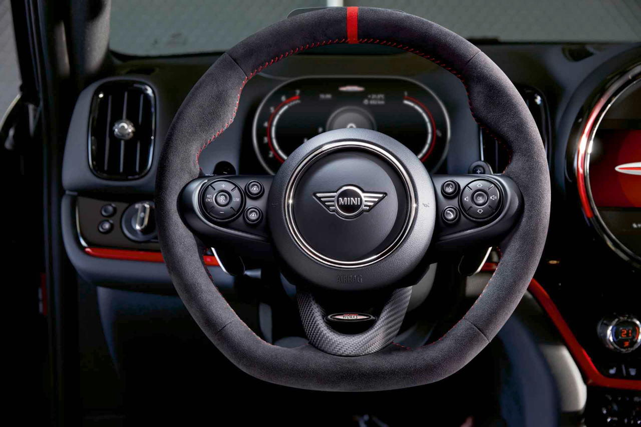 Genuine Steering Wheel Rim Alcantara Carbon JCW Pro 32 30 2 364 769 view 4