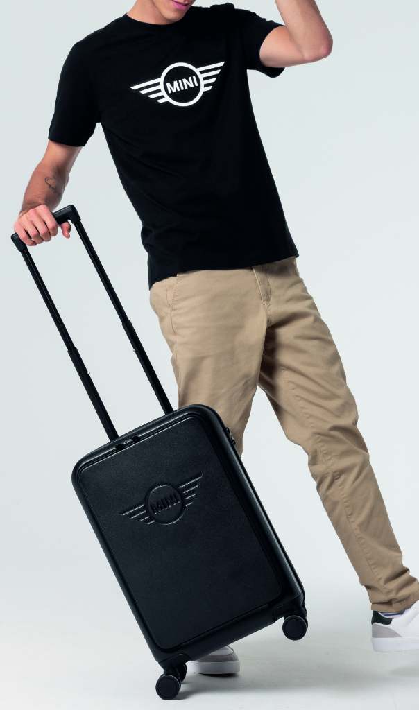 Genuine Cabin Trolley Spinner Wing Logo Debossed Hard Case Black Luggage 80 22 5 B32 0E0 view 4