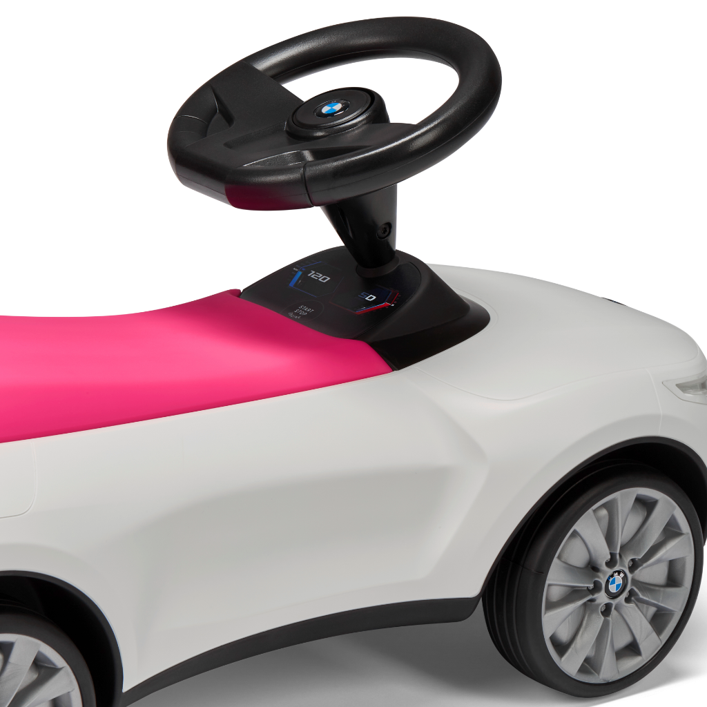 Genuine Baby Racer IV White Raspberry Kids Childrens Ride On 80 93 5 B30 8D4 view 4