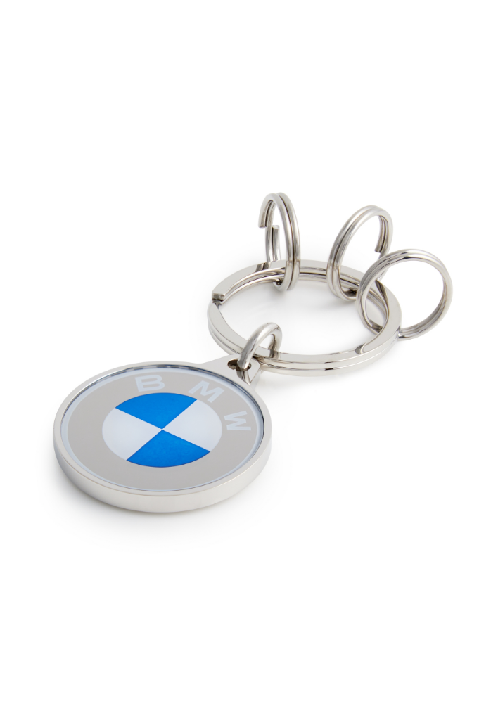 Genuine Keyring Logo Color Metal Silver Car Key Ring Accessory 80 27 5 A7E 4B8 view 4