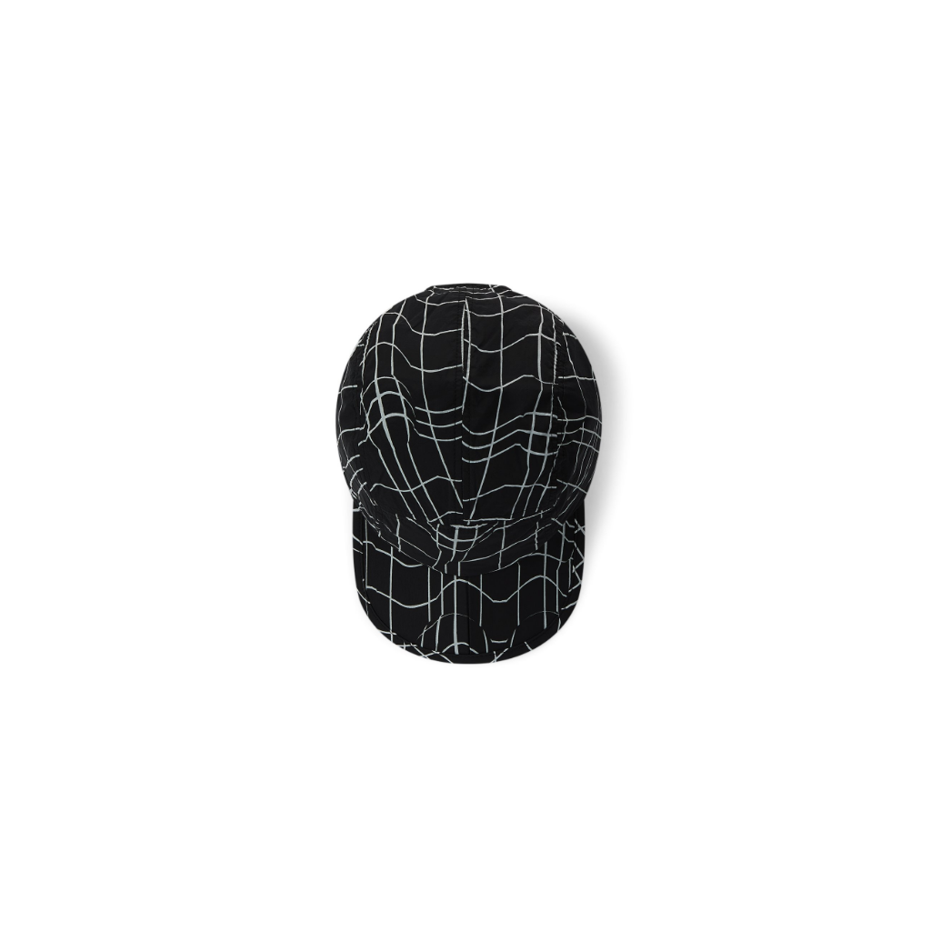 Genuine M Mens Baseball Cap Hat Black Nylon  Panel Fit Cord Strap Adjuster view 4
