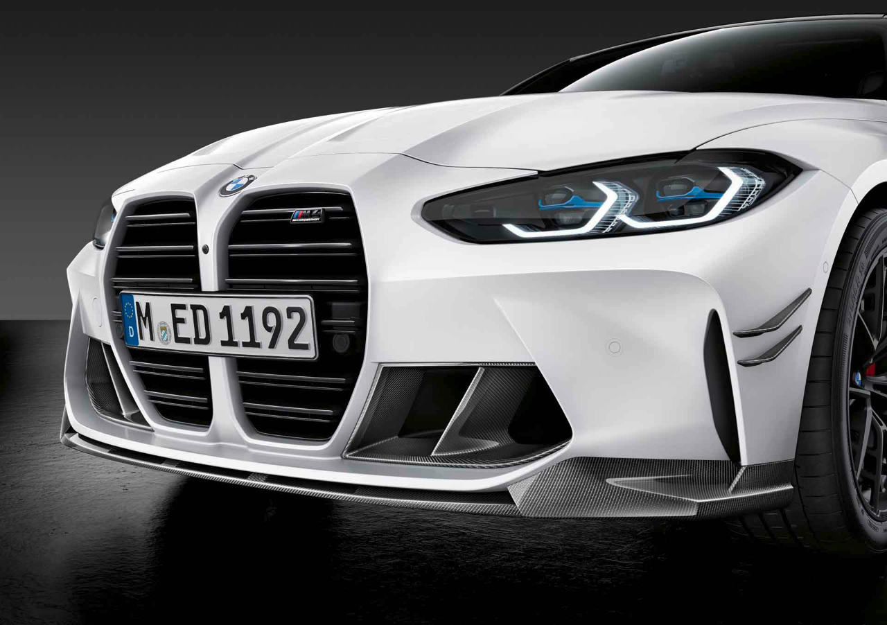 Genuine M Performance Front Right Bumper Spoiler Flicks Carbon 51 11 5 A08 FE9 view 6