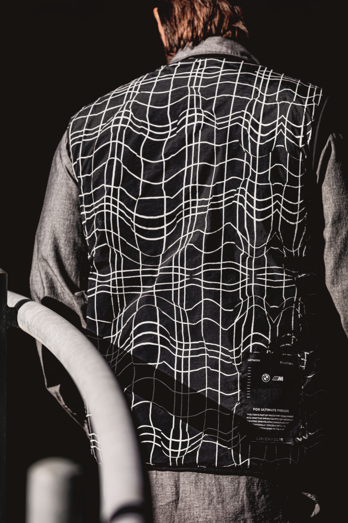 Genuine M Mens Gilet Vest Top Sleeveless Black Recycled Nylon Side Pockets view 7