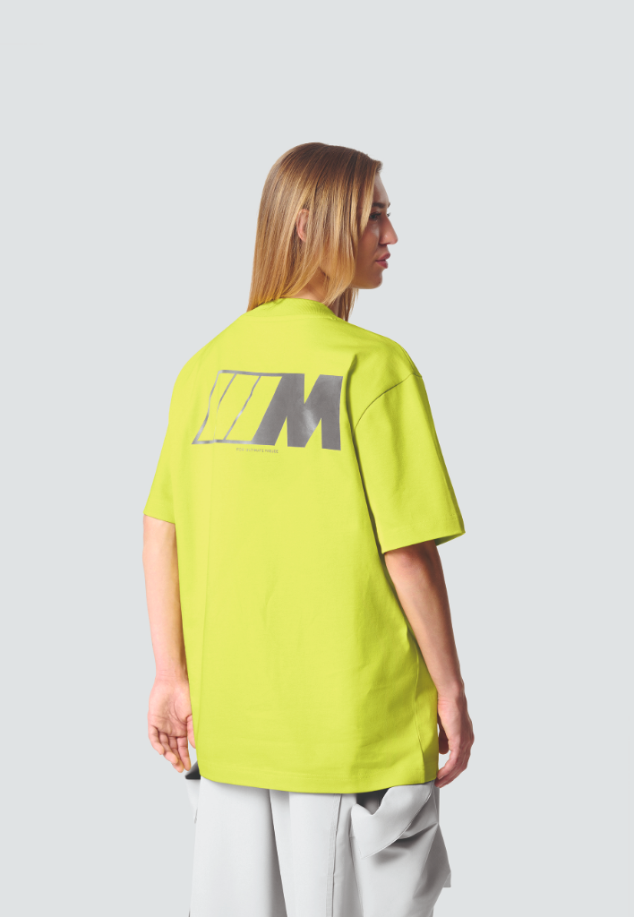 Genuine M Unisex Mens Womens T Shirt Tee Top Short Sleeve Yellow Cotton view 7