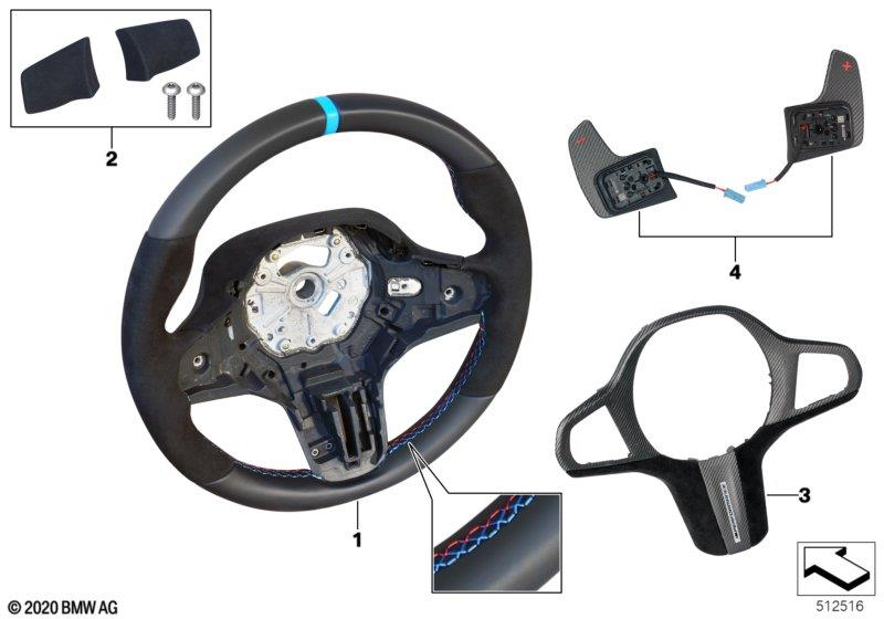Genuine Steering Wheel M Performance 32 30 2 462 910 view 5