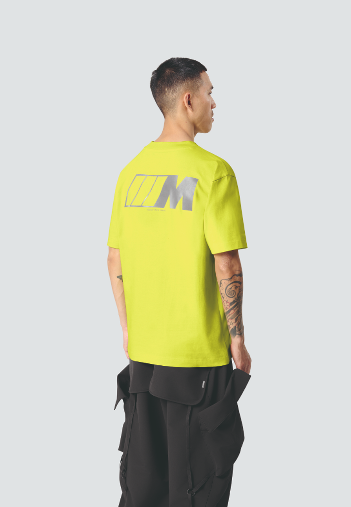 Genuine M Unisex Mens Womens T Shirt Tee Top Short Sleeve Yellow Cotton view 8