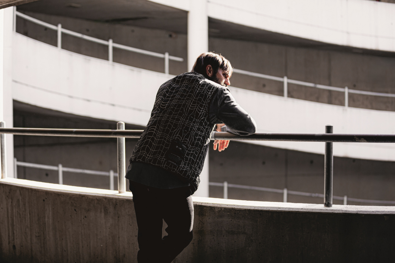 Genuine M Mens Gilet Vest Top Sleeveless Black Recycled Nylon Side Pockets view 5