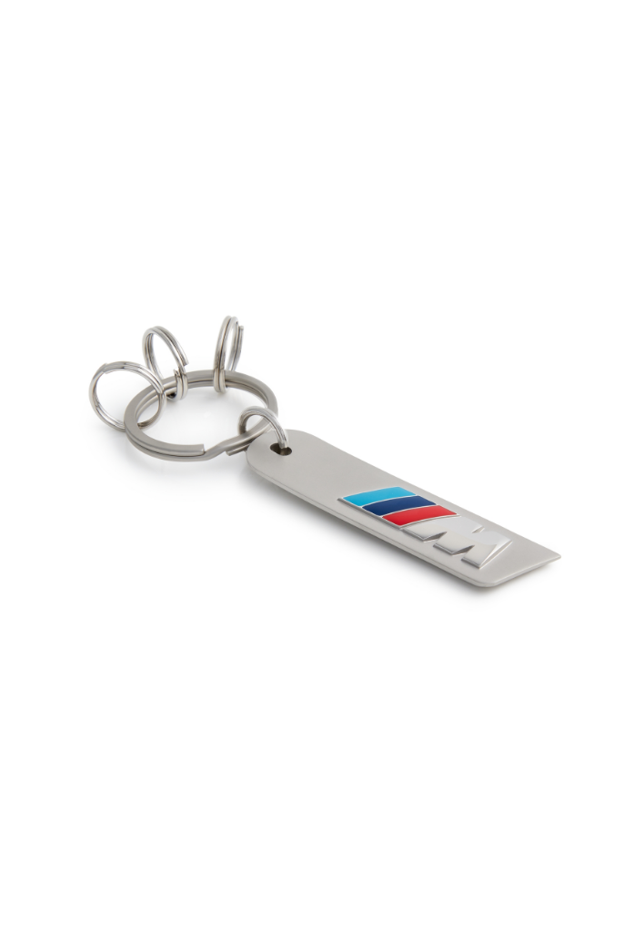 Genuine Keyring M Logo Metal Silver Car Key Ring Accessory 80 27 5 A87 977 view 5