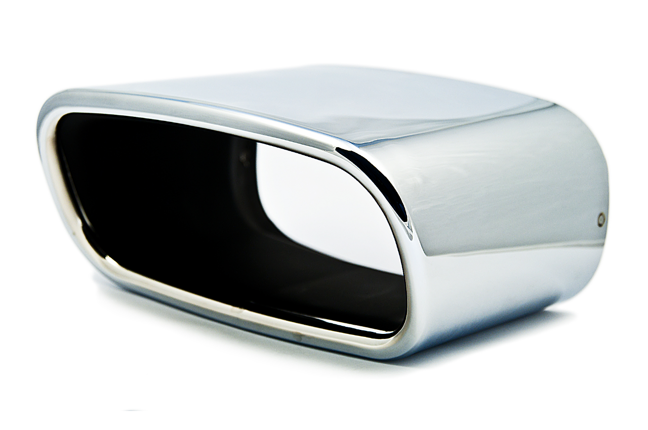 Genuine Exhaust Tailpipe Tip Trim view 2
