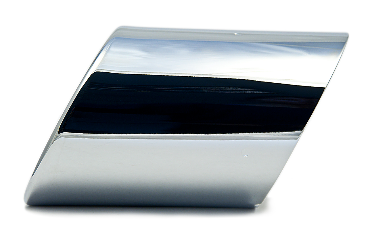 Genuine Exhaust Tailpipe Tip Trim Chrome 18 30 7 599 189 view 2