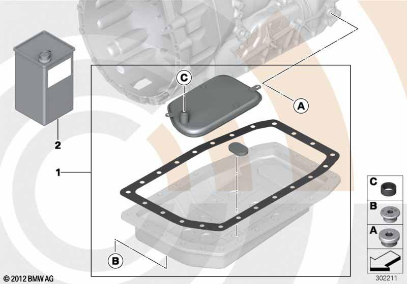 Genuine Automatic Transmission Fluid Filter view 2
