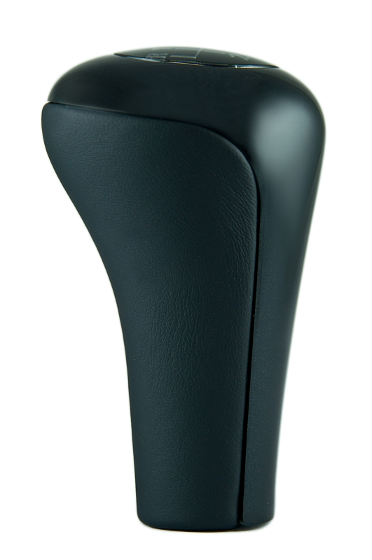 Genuine Leather 5-Speed Gear Knob Black 25 11 1 434 717 view 2