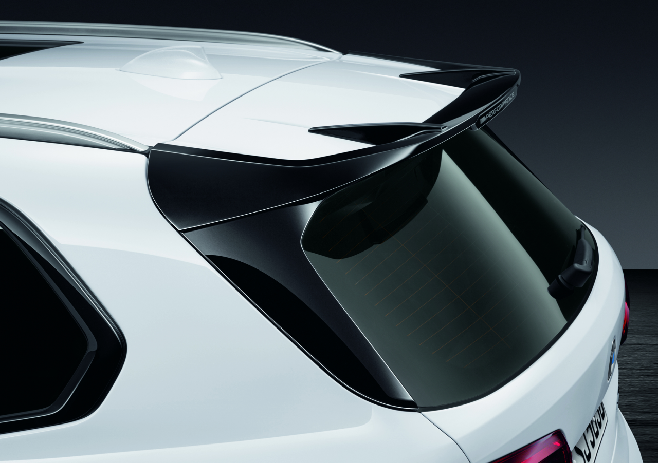 Genuine M Performance Rear Spoiler Flow Through Black MG 51 19 2 464 331