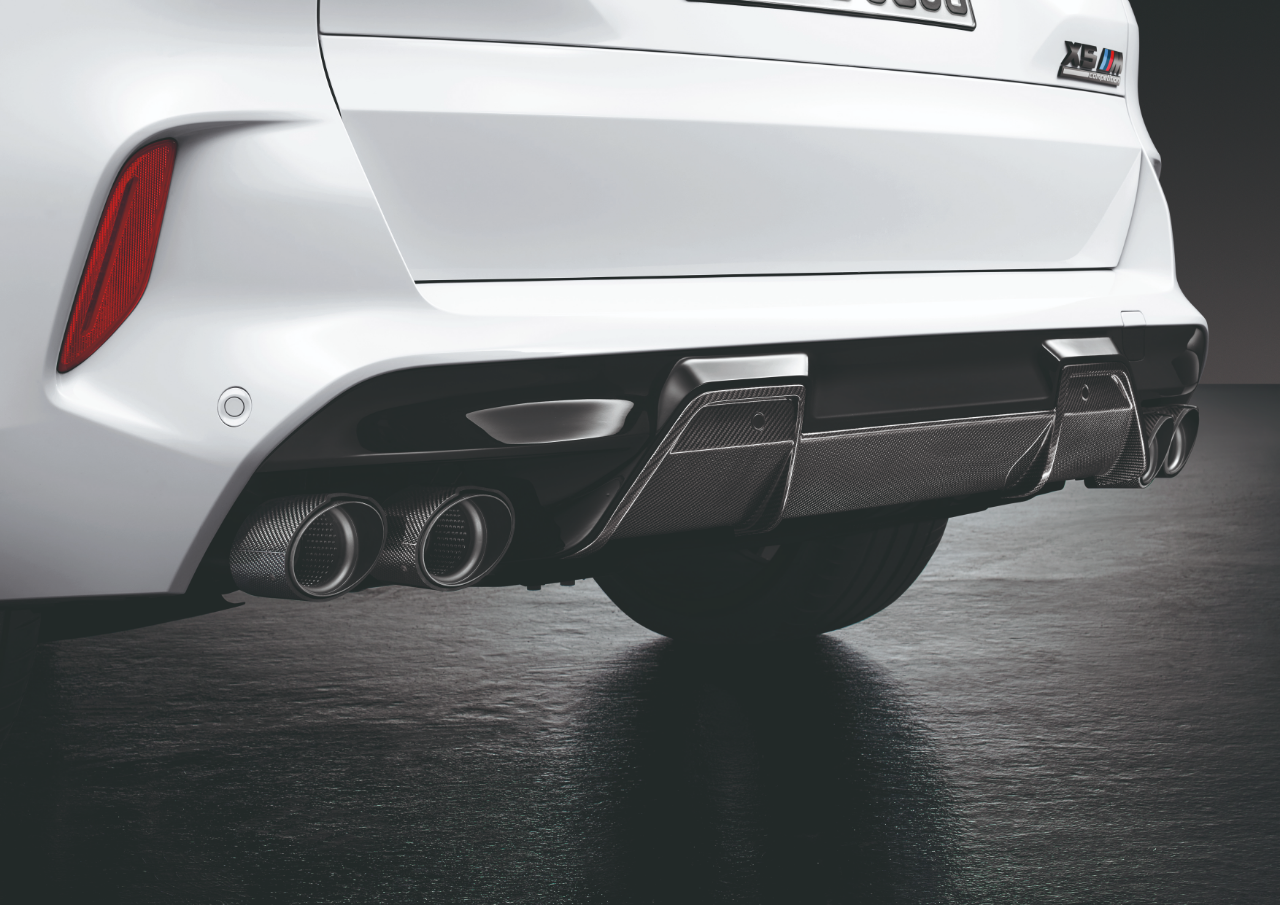 Genuine M Performance Rear Diffuser Carbon Fits G06 G06 LCI 51125A12C87