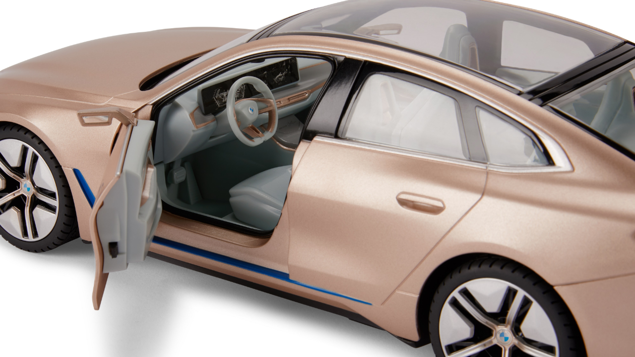 Genuine Car Model Miniature RC i4 Light Copper 1:14 view 3