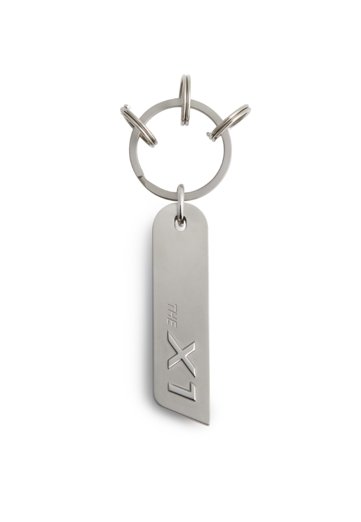 Genuine Keyring The X1 Series Metal Silver Car Key Ring 80 27 5 A87 985 view 3
