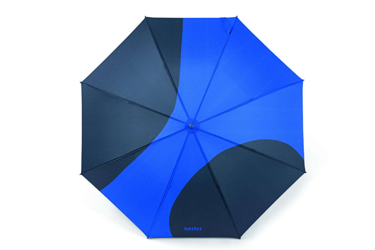 Genuine Umbrella Walking Stick Car Face Detail Indigo Blazing Blue 80 23 5 B32 0F5 view 3