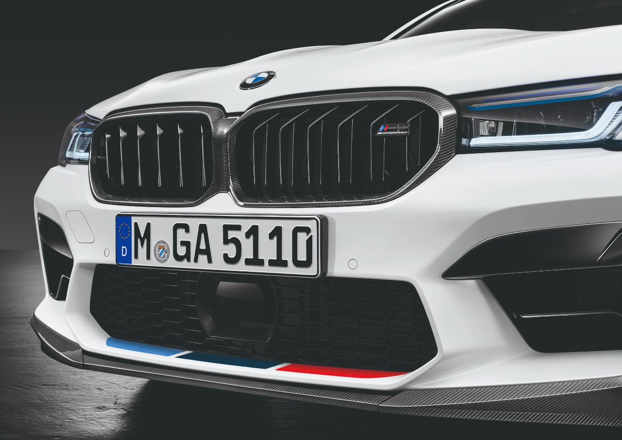 Genuine M Performance Right Left Motorsport Strip Foil Fits F90 51145A12C42 view 3