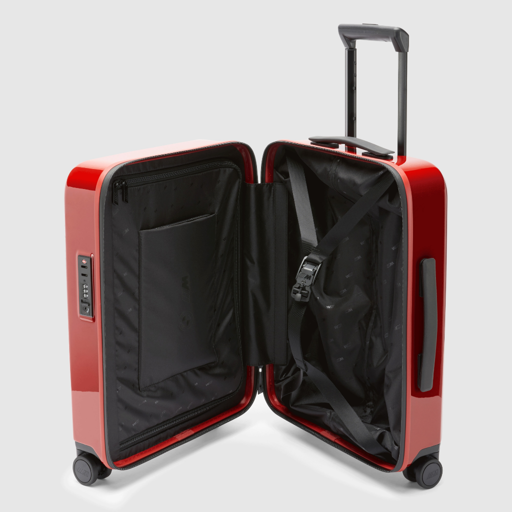 Genuine M Boardcase Red L Hard Shell  Wheels Suitcase Luggage view 4
