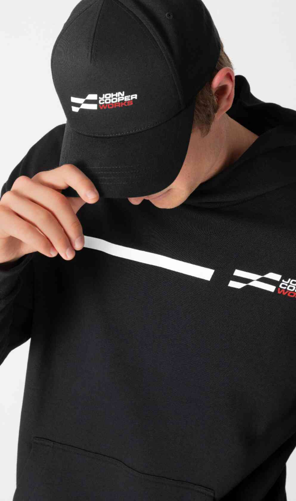 Genuine JCW Logo Baseball Cap Black Hat  Panel Snapback view 4