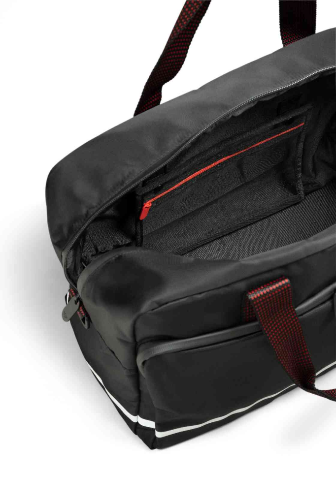 Genuine JCW Logo Traveller Bag Black 28.5L Shoulder Strap 80225B54F32 view 5