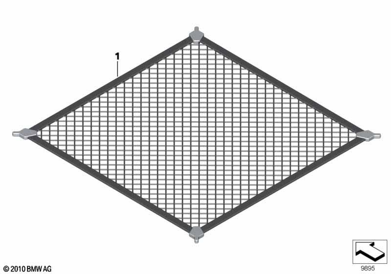 Genuine Boot Trunk Floor Luggage Cargo Safety Net 51 47 9 410 838 view 6
