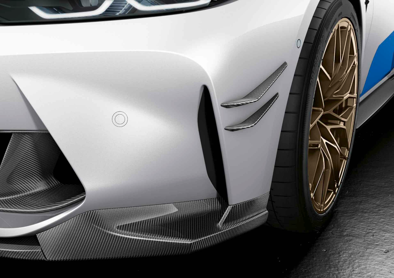 Genuine M Performance Front Right Panel Fender Vent Gill Carbon 51 13 2 469 622 view 6