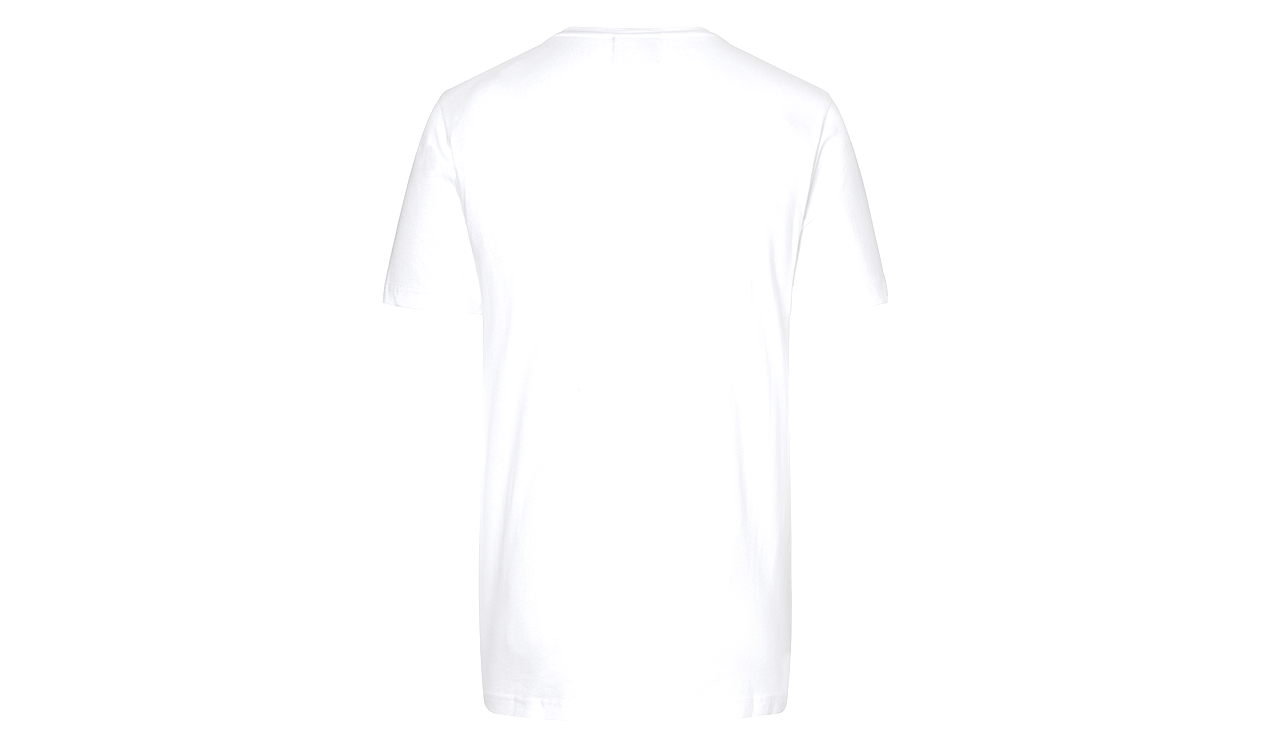 Genuine D Stripes Wordmark Mens T-Shirt Tee Top Cotton Round Neck    view 3