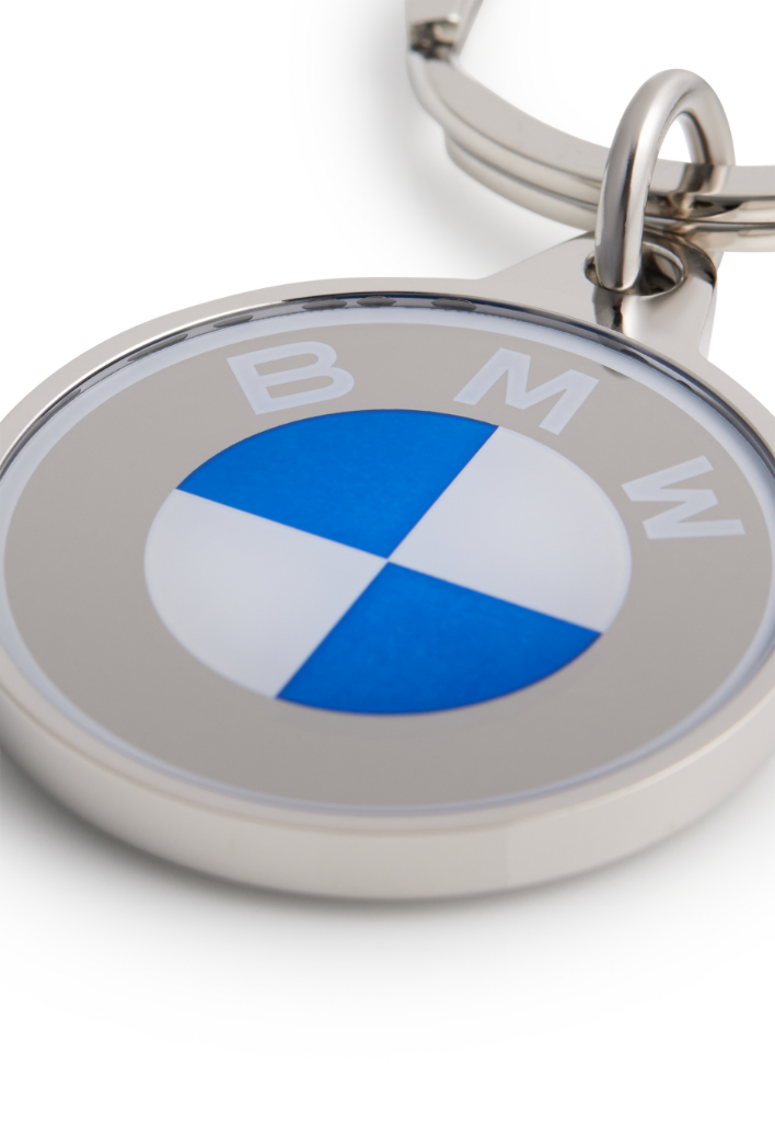 Genuine Keyring Logo Color Metal Silver Car Key Ring Accessory 80 27 5 A7E 4B8 view 3