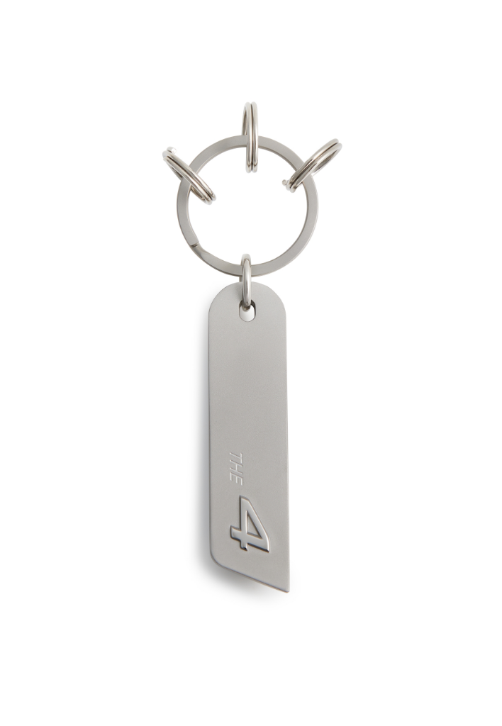 Genuine Keyring The 4 Series Metal Silver Car Key Ring Accessory 80 27 5 A87 981 view 3