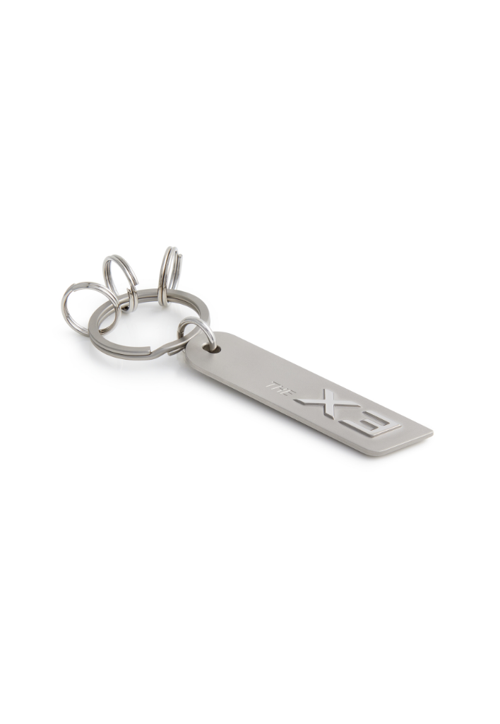 Genuine Keyring The X3 Series Metal Silver Car Key Ring 80 27 5 A87 987 view 3