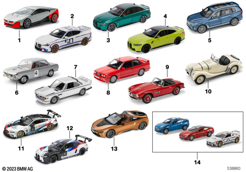 Genuine Miniature Car Model 328 White Kids Toy 1:18 view 3