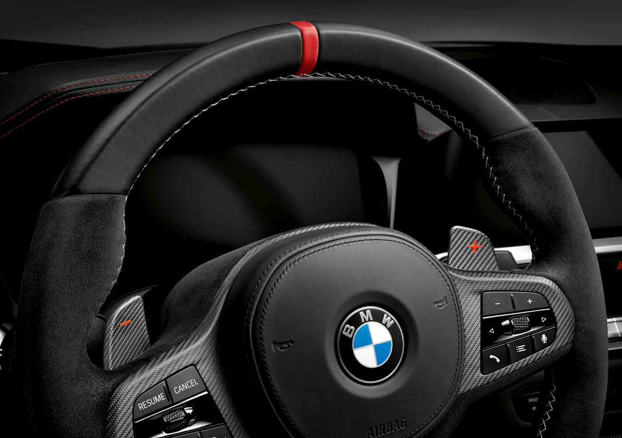 Genuine M Performance Steering Wheel Shift Paddles Set 61 31 2 463 597 view 4