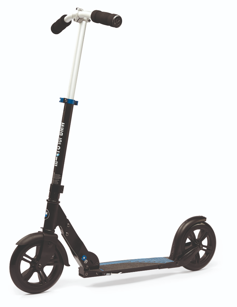 Genuine City Commuter Scooter Wheeled Folding Kick Push Black 80 93 5 A51 988 view 3