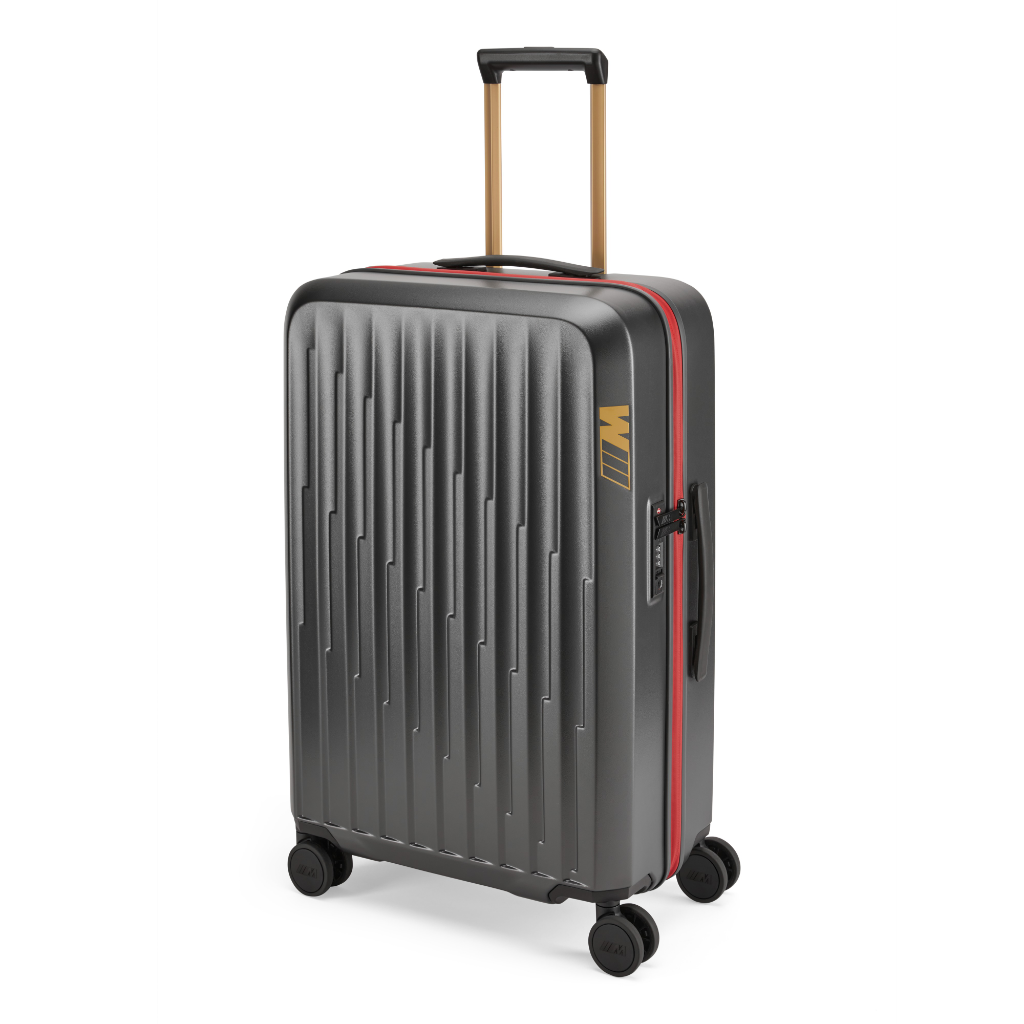 Genuine M Trolley Dark Grey L Hard Shell  Wheels Suitcase view 3