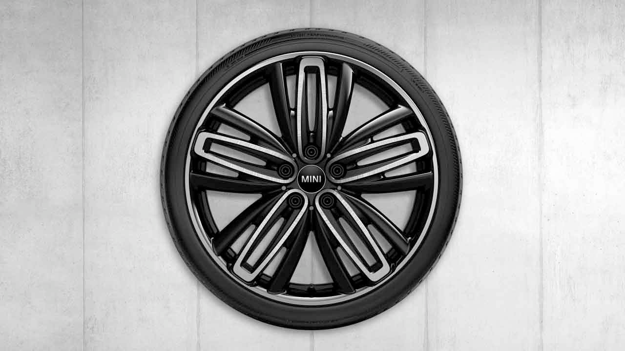 Genuine 19" Light Alloy Rim Disc Wheel Bright Turned 8J ET 57 36 11 6 856 056 view 3