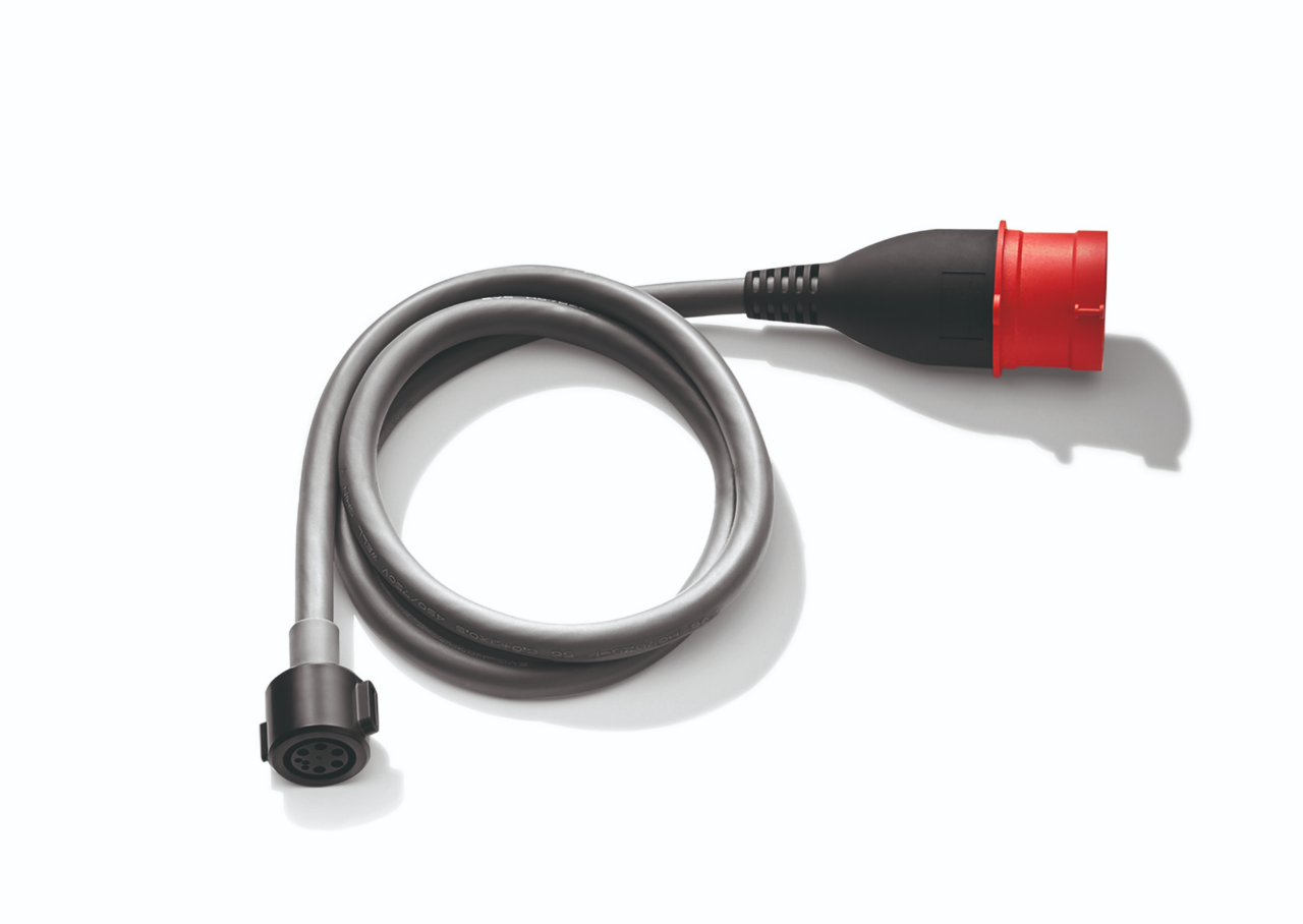 Genuine Car Charging Adapter Cable CEE 16 A Amps Red 3 Phase 61 90 5 A13 8D7 view 3